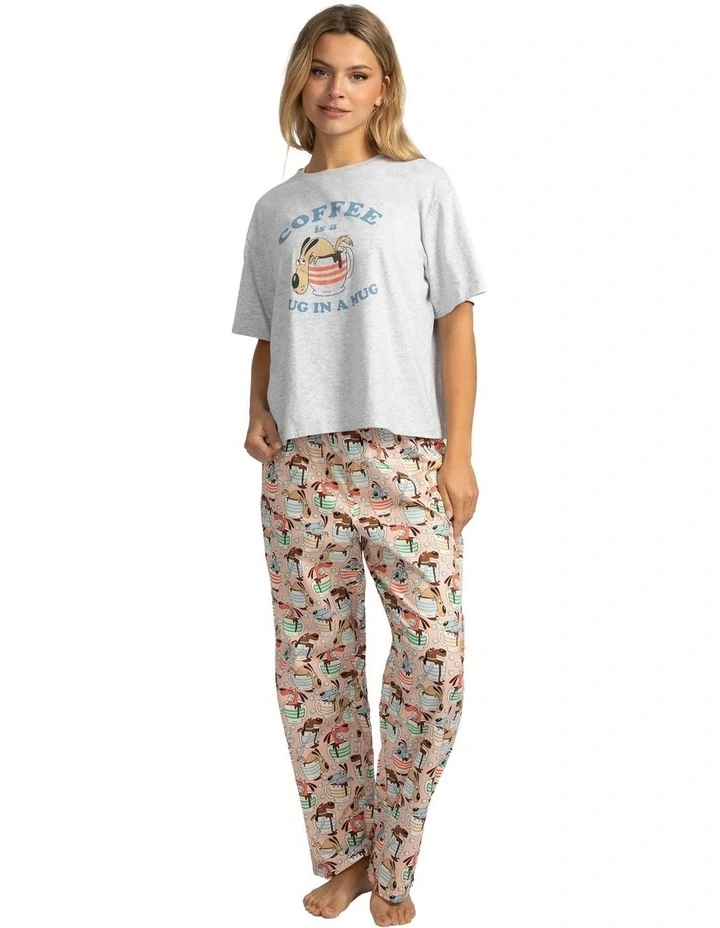 Mitch Dowd - Women's Cuppa Dog Pyjama Pants - Pink image 5