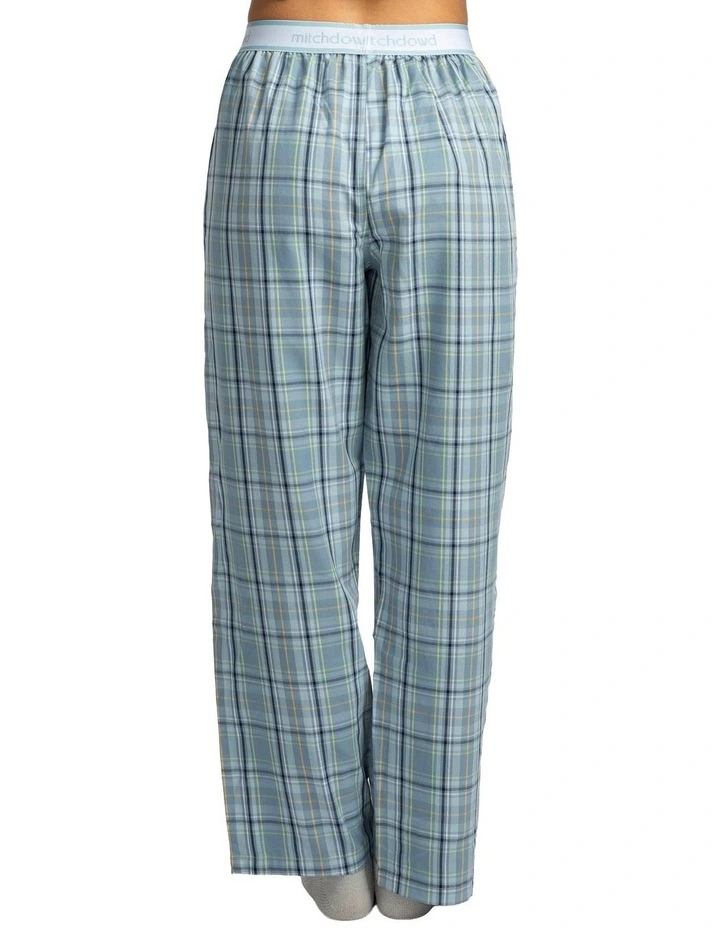 Mitch Dowd - Women's Waves Check Pyjama Pant - Multi image 2