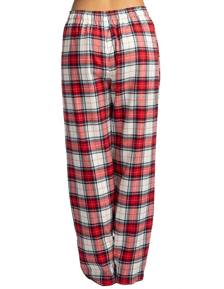 Mitch Dowd - Women's Red Check Flannel Pyjama Pants image 2