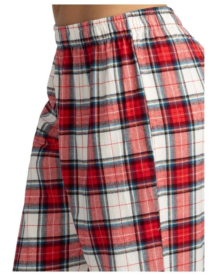 Mitch Dowd - Women's Red Check Flannel Pyjama Pants image 4