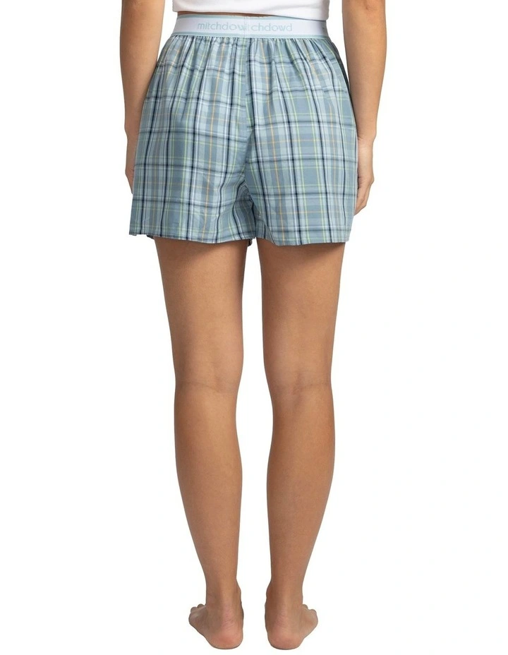 Mitch Dowd - Women's Waves Check Boxer Short - Multi image 2