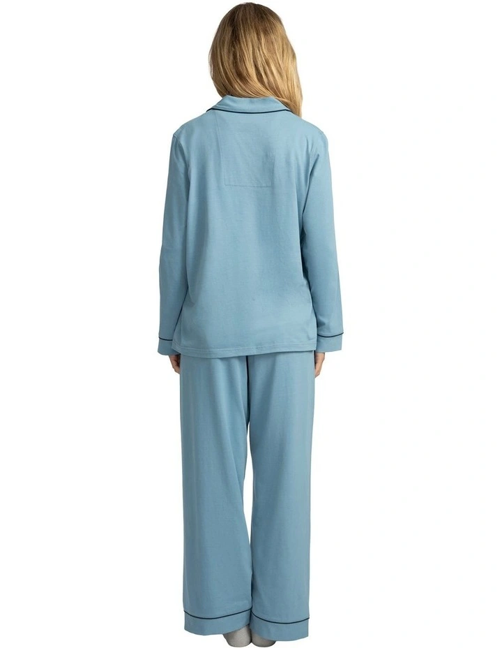Mitch Dowd - Women's Cotton Jersey Pyjama Set - Blue image 2