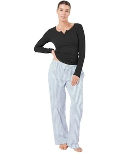 Willow Cotton Striped Pant