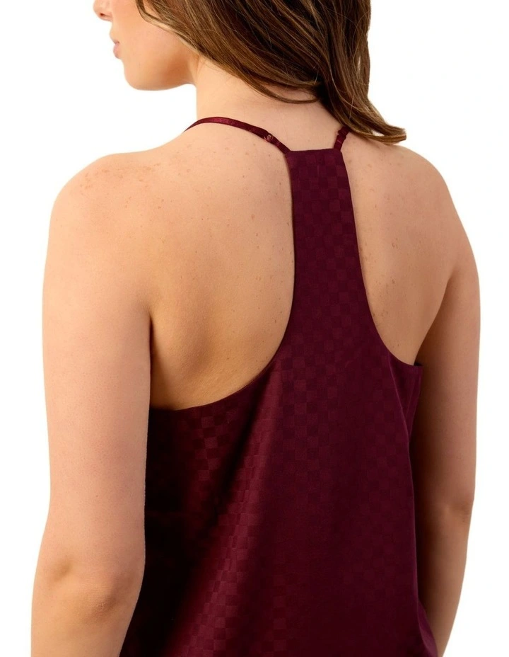 Bordeaux Camisole Boxer Set image 3