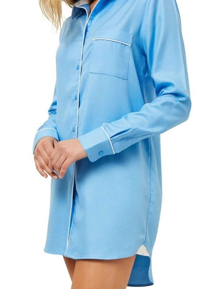 Hydrangea Skies Night Shirt image 4
