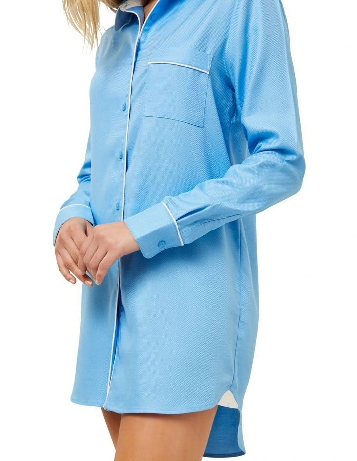 Hydrangea Skies Night Shirt image 5