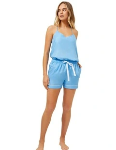 Hydrangea Skies Camisole Boxer Set