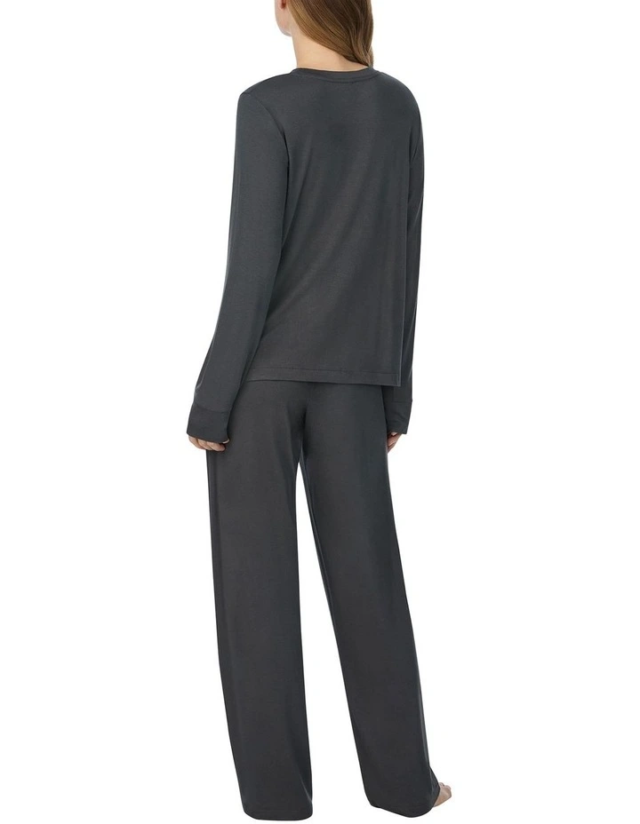 Viscose Jersey Long Sleeve Long Pyjama Set image 2