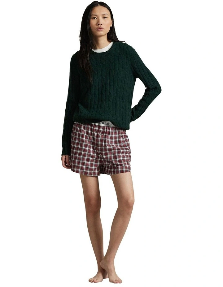 Trail Tartan Cotton Sleep Boxer Short image 4