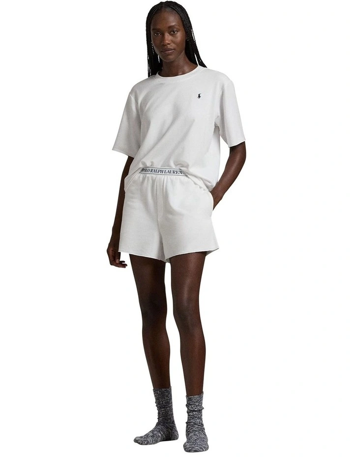 Club Terry Cotton Tee & Boxer Short Pyjama Set image 3