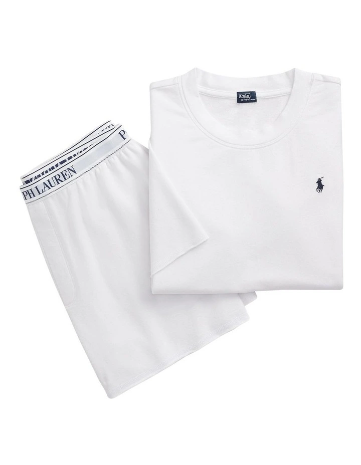 Club Terry Cotton Tee & Boxer Short Pyjama Set image 6