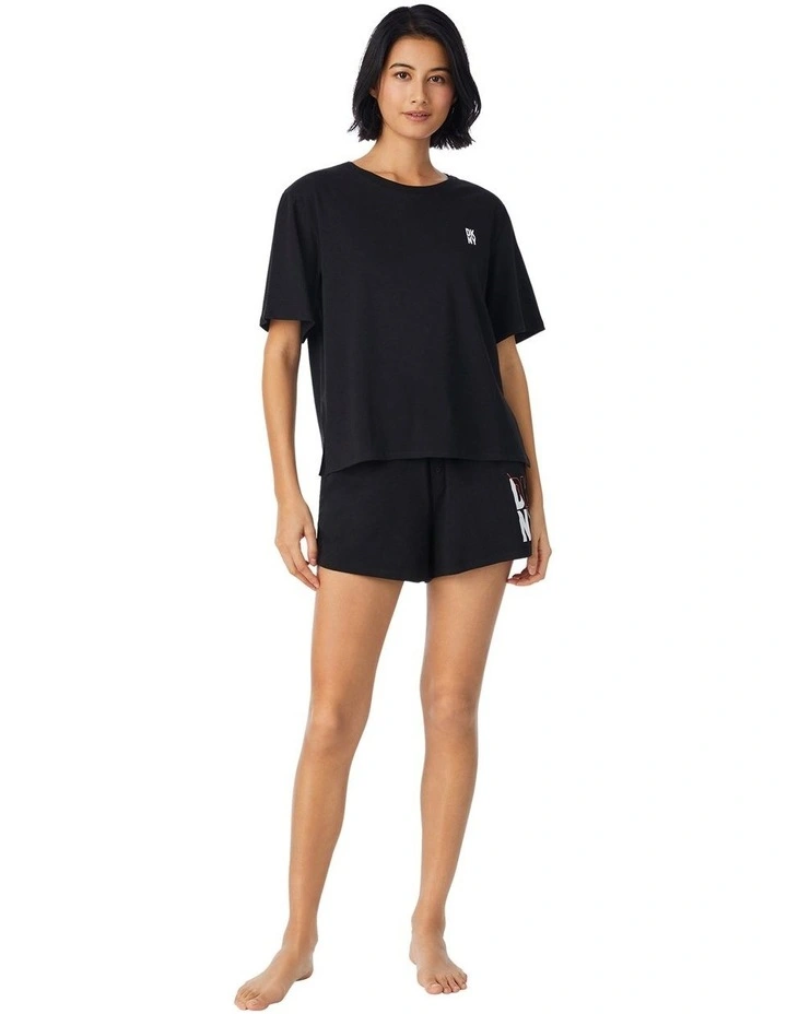 Cotton Jersey Short Sleeve Top & Boxer Short Pyjama Set image 4