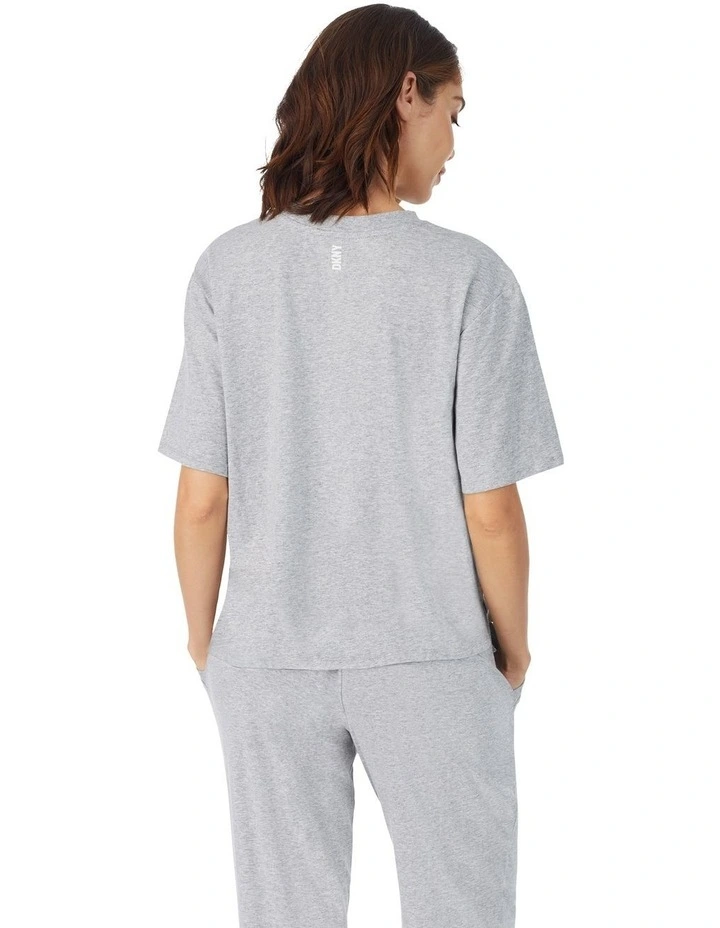 Cotton & Viscose Jersey Short Sleeve Pyjama Top image 2
