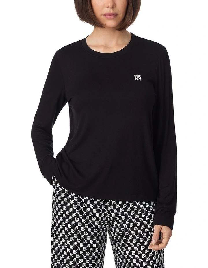 Viscose Jersey Long Sleeve Long Pyjama Set image 4