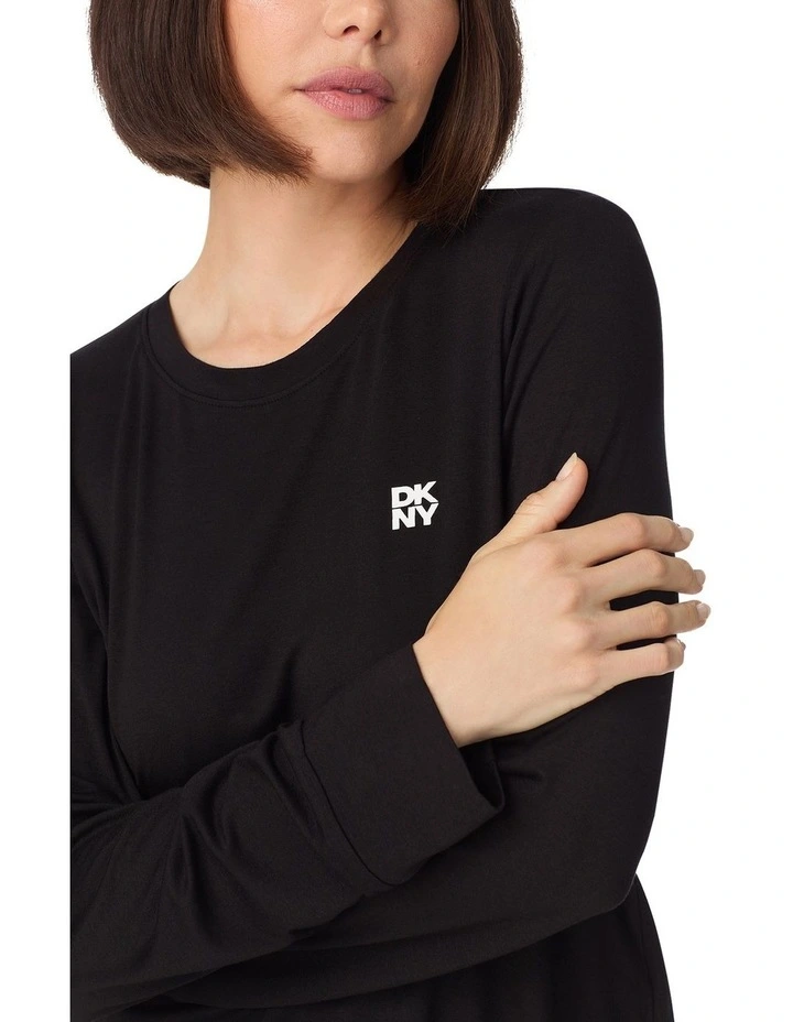 Viscose Jersey Long Sleeve Long Pyjama Set image 5