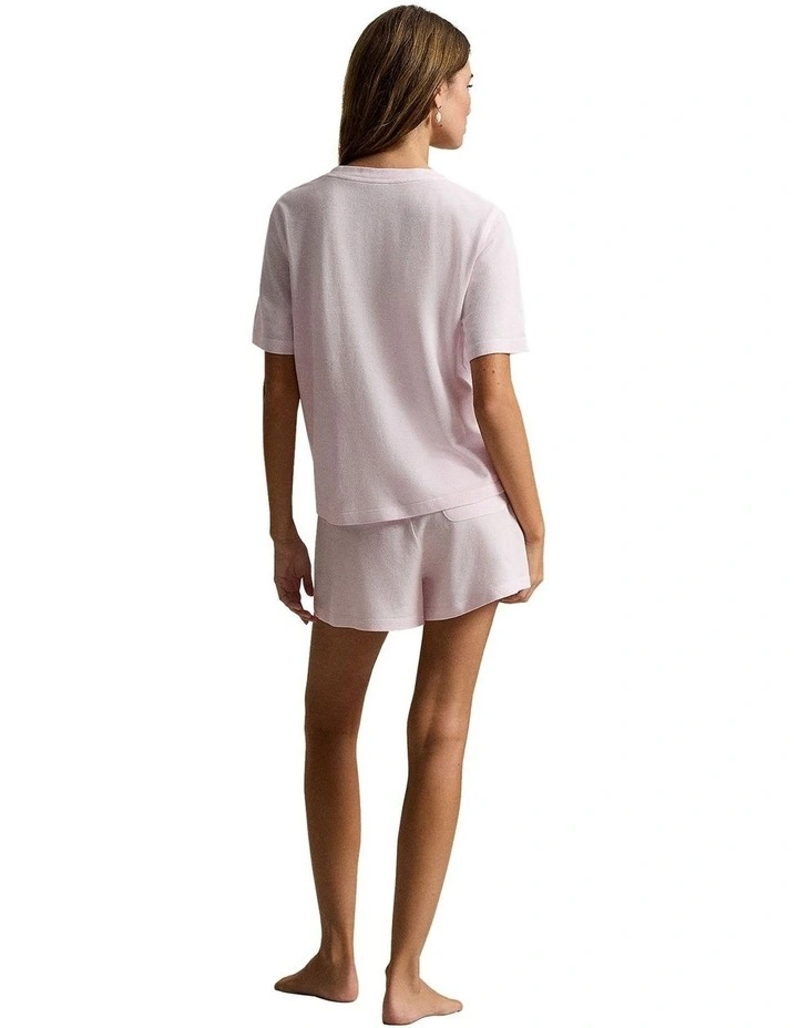 Knit Oxford Modal & Cotton Short Sleeve Tee & Short Set image 2