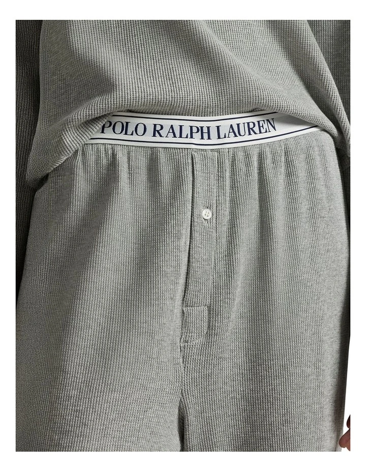 Club Waffle Long Sleeve Cotton Pyjama Set image 6
