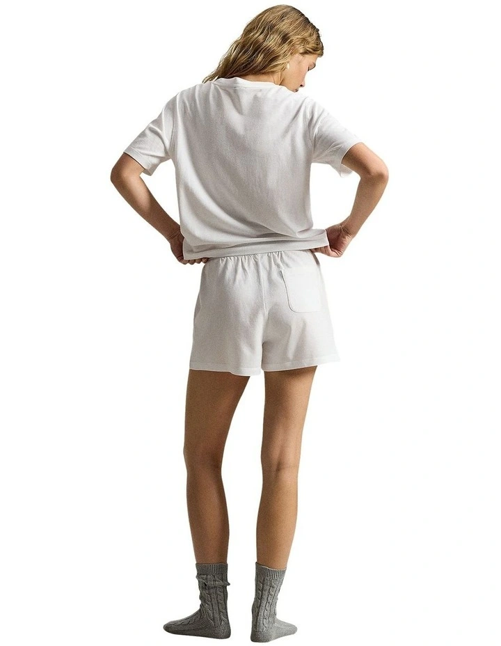Knit Oxford Modal & Cotton Short Sleeve Tee & Short Set image 4