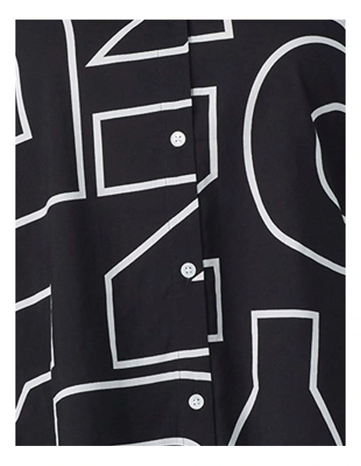 Cotton & Viscose Button Up Long Sleeve Long Pyjama Set image 5