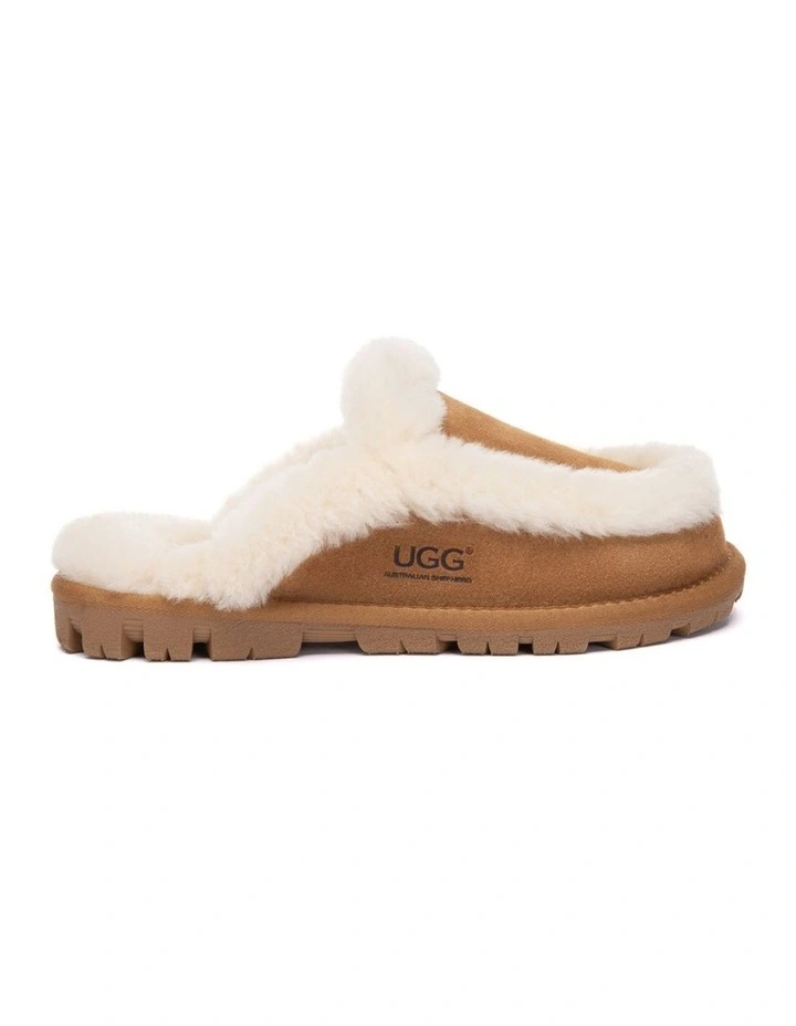 Australian Shepherd UGG Women Layna Shearling Slippers image 1