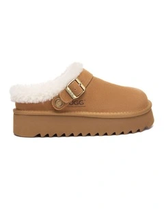 Australian Shepherd UGG Pulsey Platform Slippers