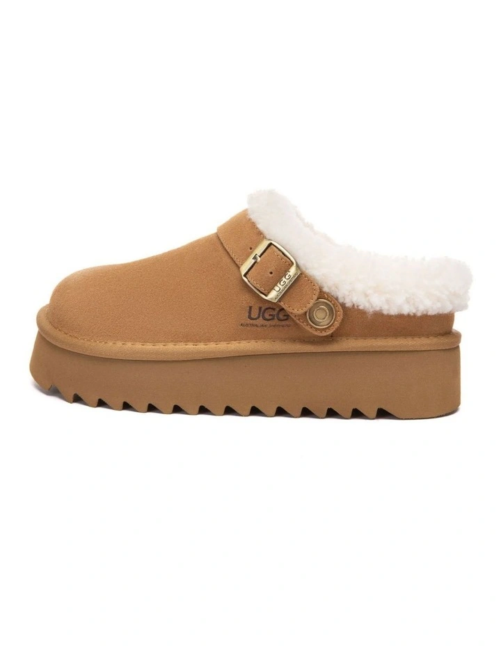 Australian Shepherd UGG Pulsey Platform Slippers image 4