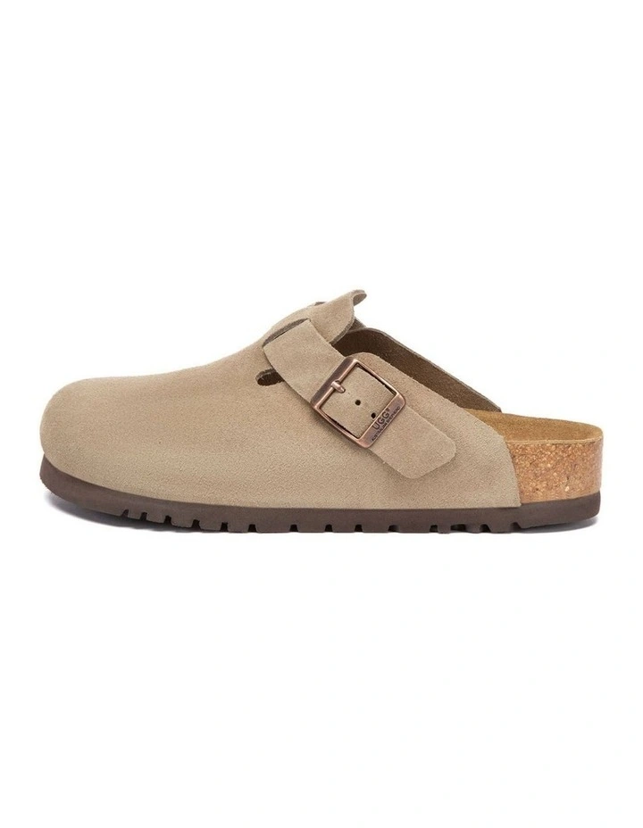 Australian Shepherd UGG Berrin Suede Buckle Clogs image 2