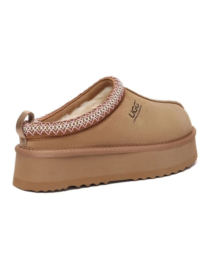 Australian Shepherd UGG Tazzy Tay Platform Slippers image 3