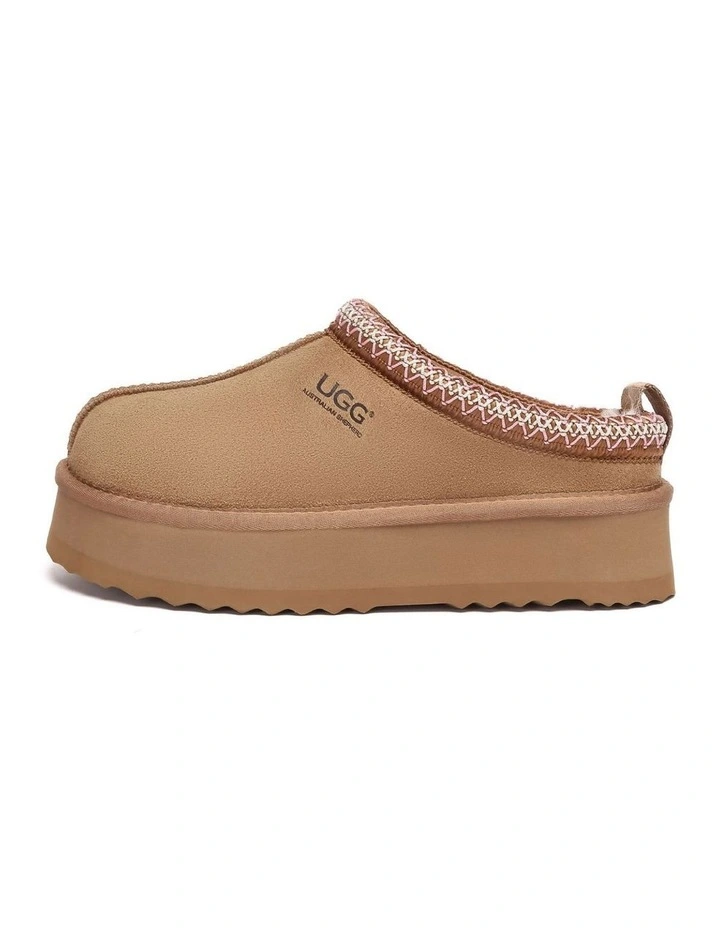Australian Shepherd UGG Tazzy Tay Platform Slippers image 4