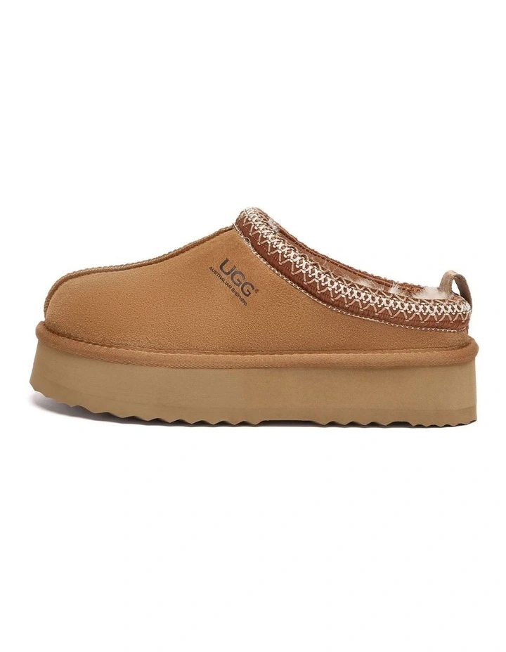 Australian Shepherd UGG Tazzy Tay Platform Slippers image 4