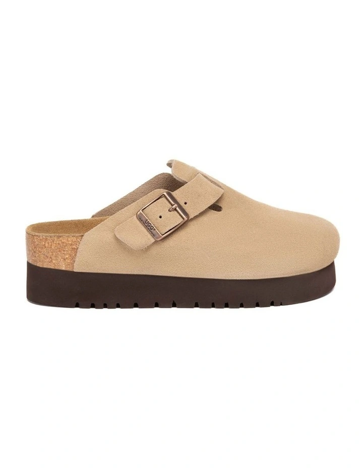 Australian Shepherd UGG Cow Platform Clogs Slippers image 1