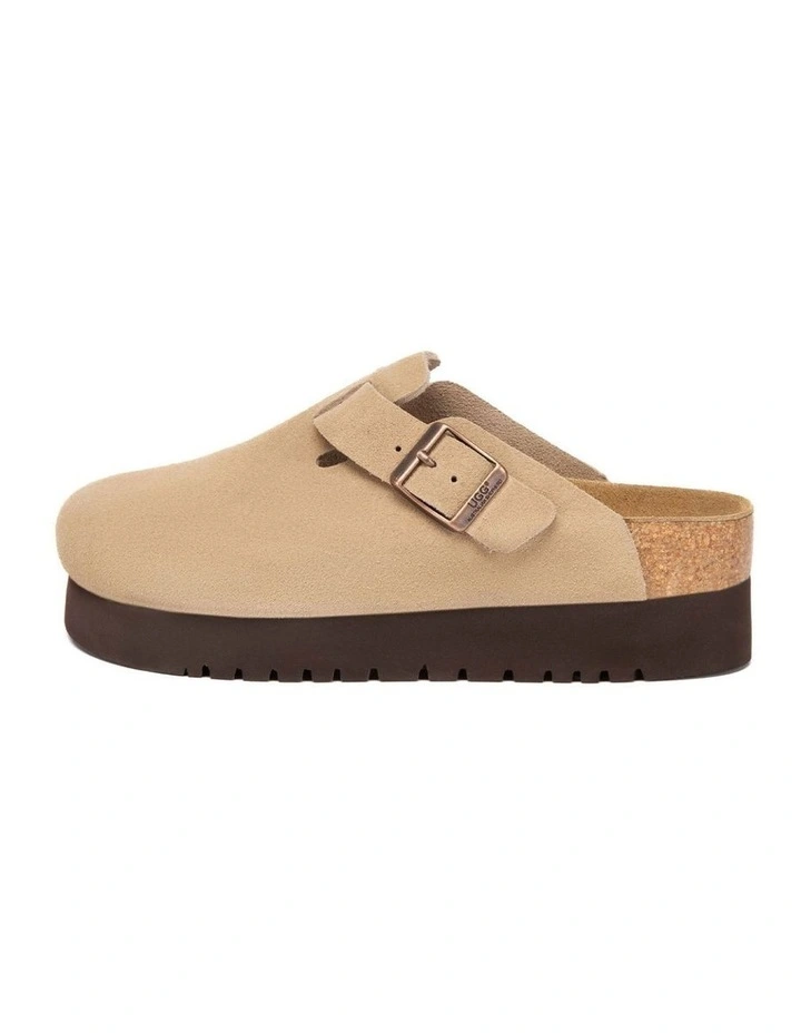 Australian Shepherd UGG Cow Platform Clogs Slippers image 4