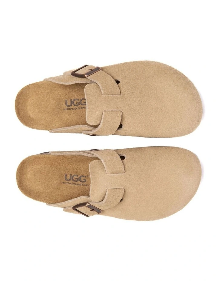 Australian Shepherd UGG Cow Platform Clogs Slippers image 5