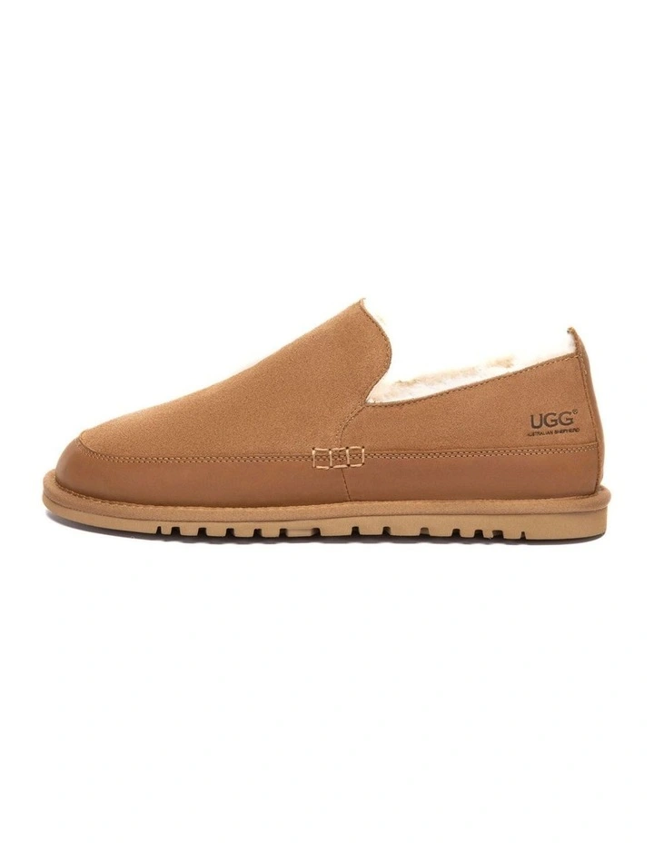 Australian Shepherd UGG Men Frozark Moccasins Slippers image 4