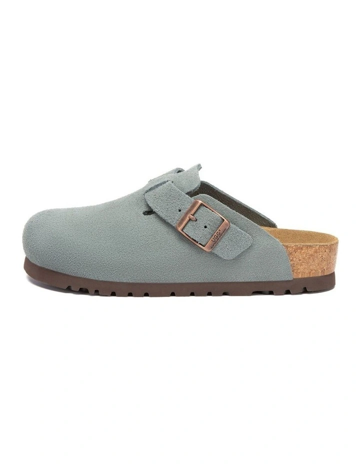 Australian Shepherd UGG Berrin Suede Buckle Clogs image 4