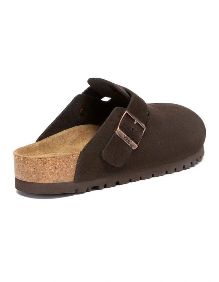 Australian Shepherd UGG Berrin Suede Buckle Clogs image 3