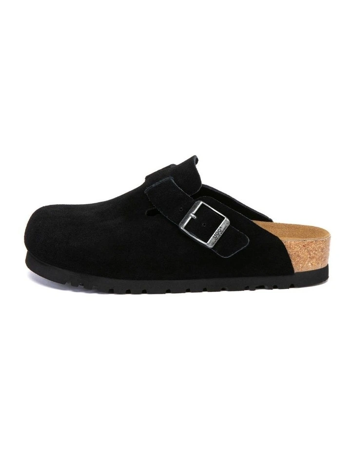 Australian Shepherd UGG Berrin Suede Buckle Clogs image 4