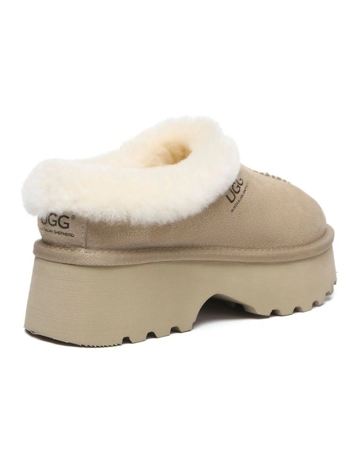 Australian Shepherd UGG Adrian Platform Slippers image 3