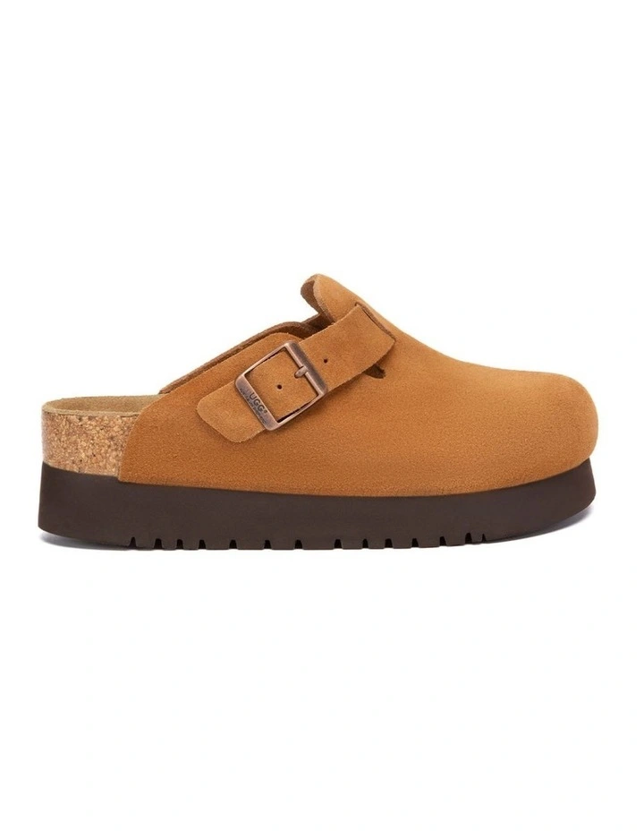 Australian Shepherd UGG Cow Platform Clogs Slippers image 1