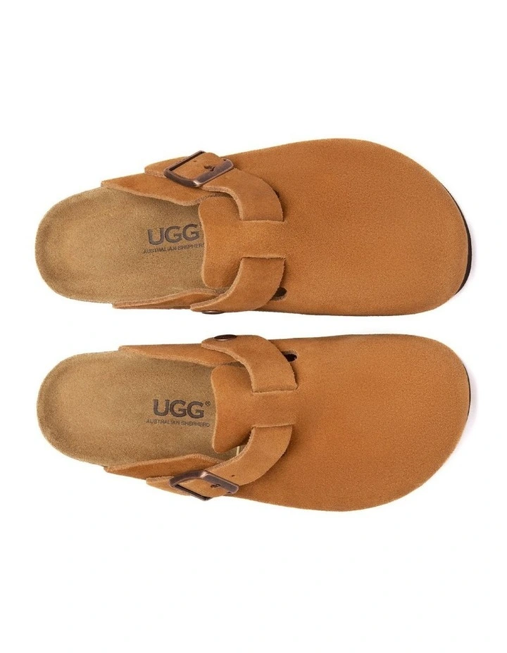 Australian Shepherd UGG Cow Platform Clogs Slippers image 5