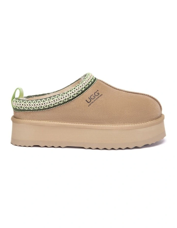 Australian Shepherd UGG Tazzy Tay Platform Slippers image 1