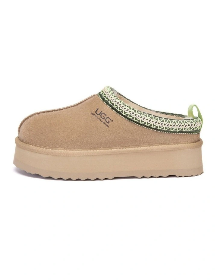 Australian Shepherd UGG Tazzy Tay Platform Slippers image 4