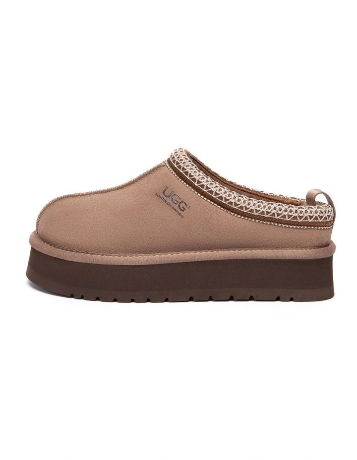 Australian Shepherd UGG Tazzy Tay Platform Slippers image 4
