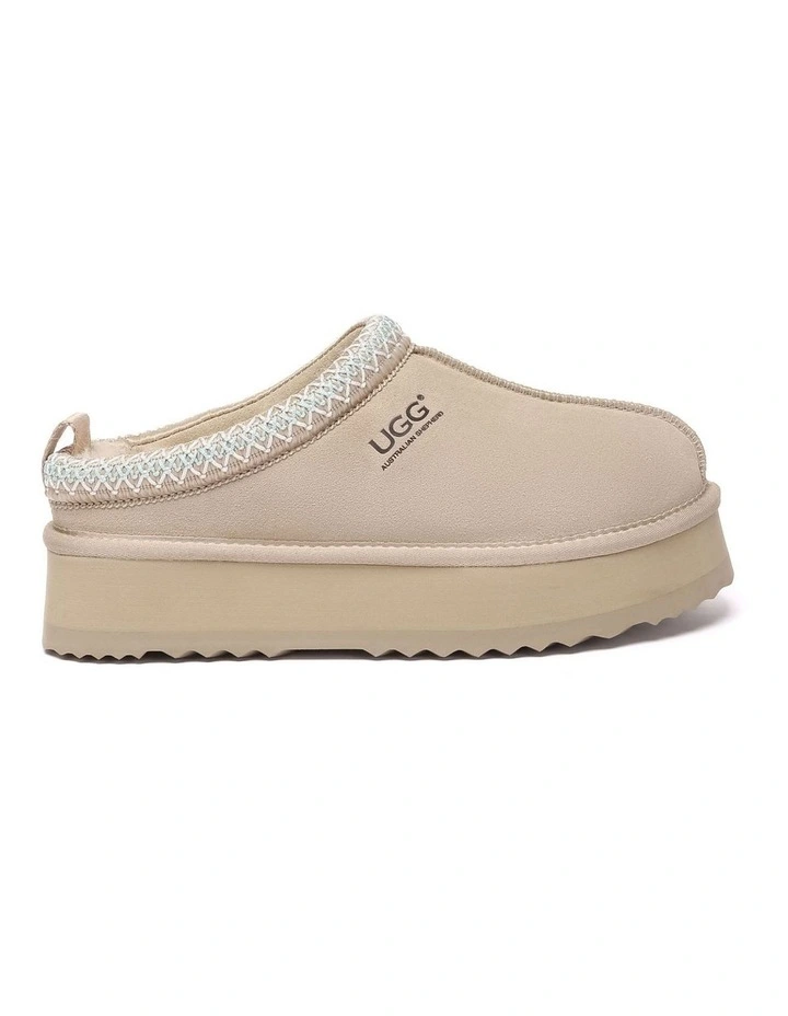 Australian Shepherd UGG Tazzy Tay Platform Slippers image 1