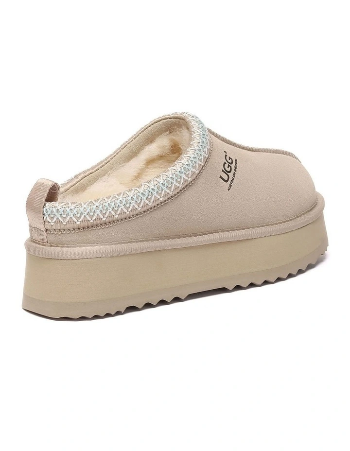 Australian Shepherd UGG Tazzy Tay Platform Slippers image 3