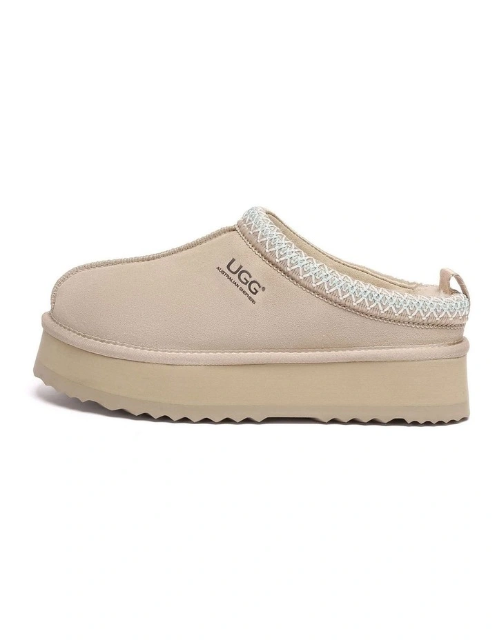 Australian Shepherd UGG Tazzy Tay Platform Slippers image 4