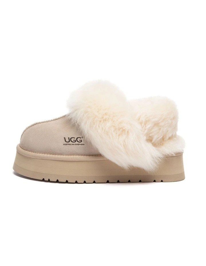 Australian Shepherd UGG Women Nordell Platform Slippers image 4