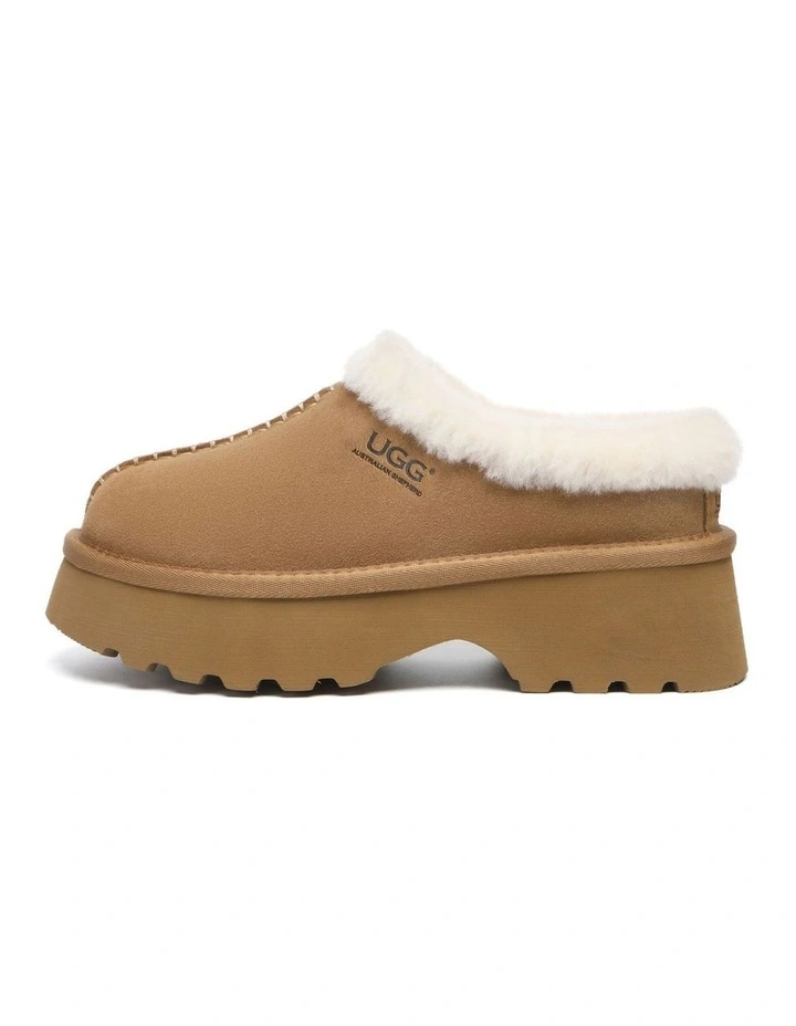 Australian Shepherd UGG Adrian Platform Slippers image 4
