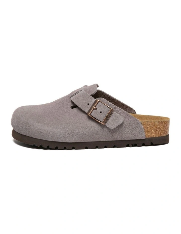 Australian Shepherd UGG Berrin Suede Buckle Clogs image 4