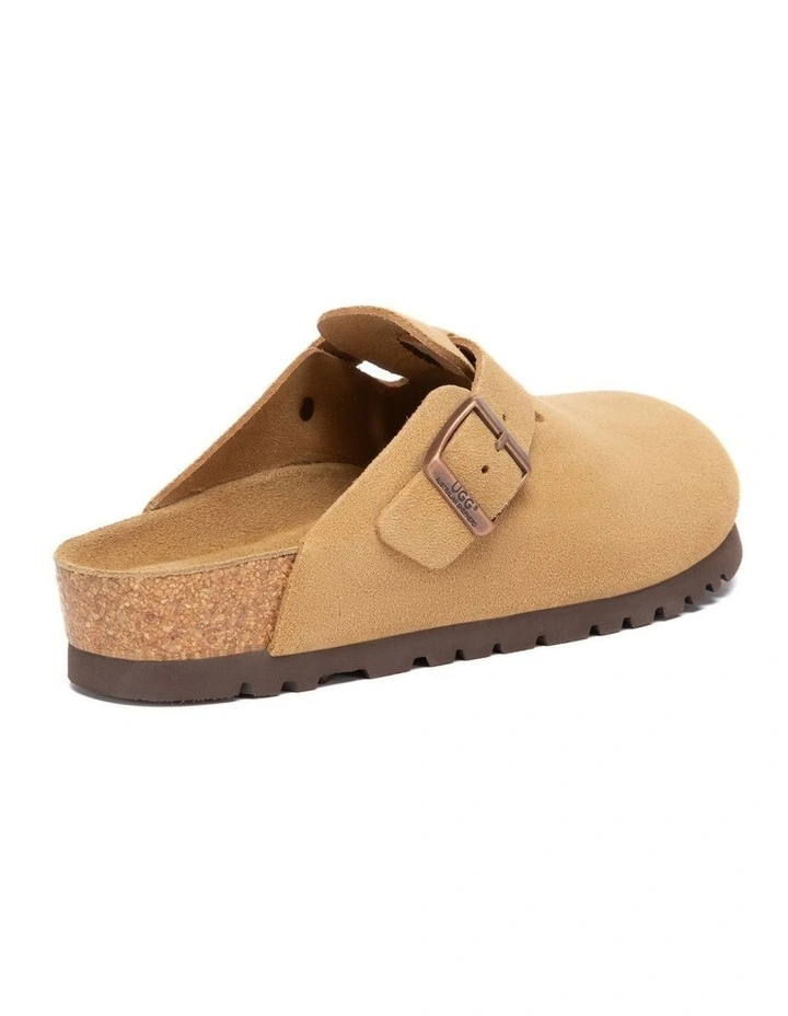 Australian Shepherd UGG Berrin Suede Buckle Clogs image 3